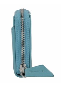 Braun Büffel Clutch - türkis