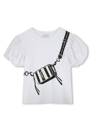 SHORT SLEEVES TEE - Printtipaita - white