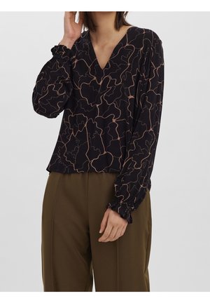 Bluse - black