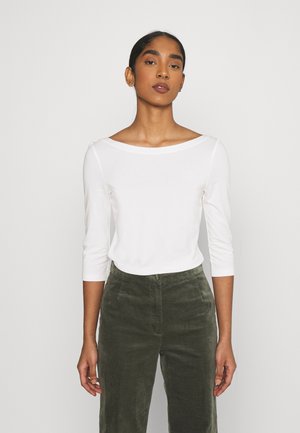 ONLAYA BOATNECK - Top s dlouhým rukávem - cloud dancer