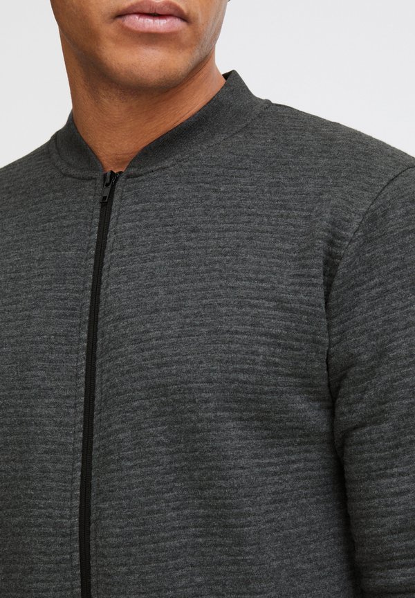 IDBRONTE - Zip-up sweatshirt - charcoal mix3
