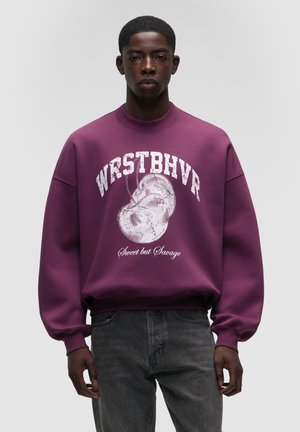 KRIS - Sweatshirt - grape wine