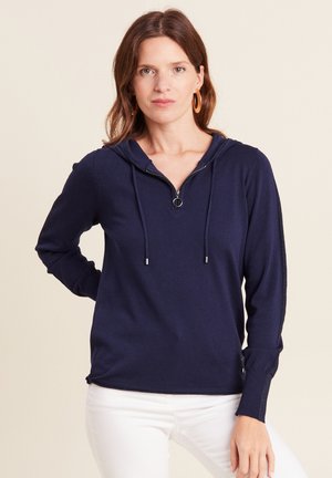 Felpa con cappuccio - bleu marine