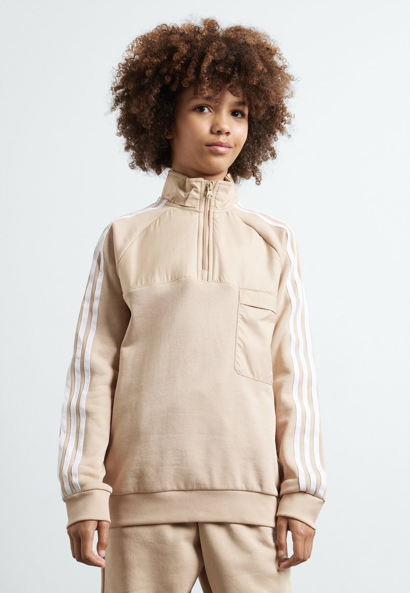 adidas Originals - CREW JUNIOR UNISEX - Sweatshirt - magic beige, Enlarge