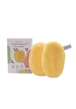 WASCHIES WASCHPAD WASCHPADS FÜR BABYS & KINDER 2ER SET (PASTEL YELLOW) - Bath towel - pastel yellow