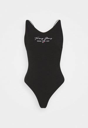 SCRIPT STRAP BODY - Top - black