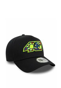 New Era AFRAME TRUCKER VESPA VR46 GRAPHIC OVERLAY - Gorra - black