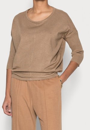 Strickpullover - camel