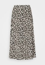 MAMA Jupe en satin avec dentelle - Marron foncé - FEMME | H&M FR