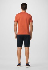 Hackett London Camiseta estampada - burnt ochre orange