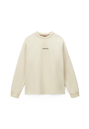 Napapijri, TENRI LS - T-shirt basic - light beige