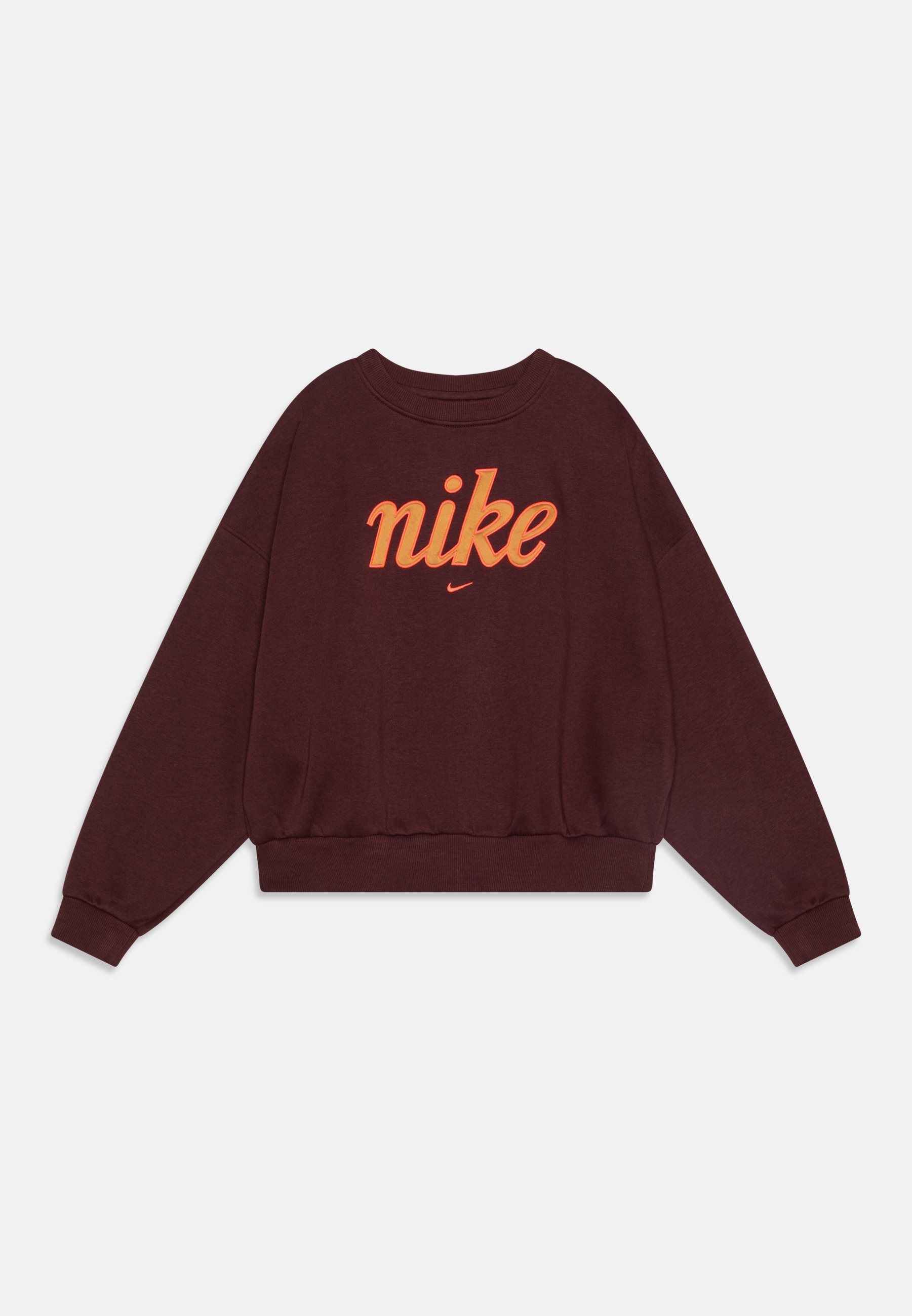 Nike Sportswear CLUB STAR Sweatshirt burgundy crush/hot punch