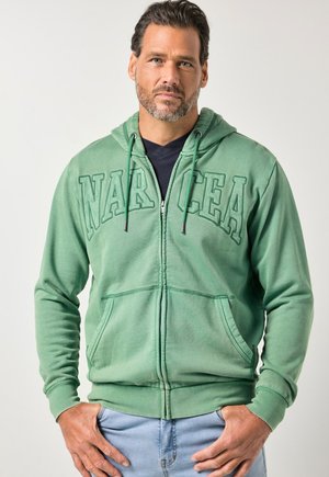 JP1880 HOODED WITH BADGES UP TO  - Vetoketjullinen college - mint