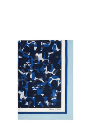 QUADRATISCHES AUS SOFTEM - Foulard - multi shiny blue