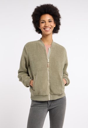 CAIRRO - Fleecejacke - dusty olive