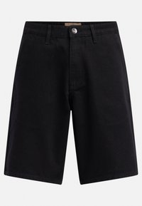 ASHER LOOSE FIT - Shorts di jeans - deep black
