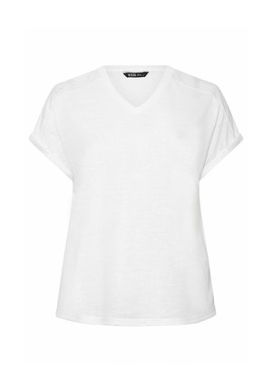 Yours Clothing, PLUS SIZE BASIC T-SHIRTS - T-shirt basic - white