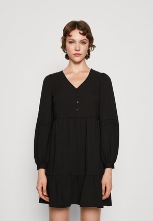 JDY JDYDIVYA SHORT DRESS - Φόρεμα πουκάμισο - black