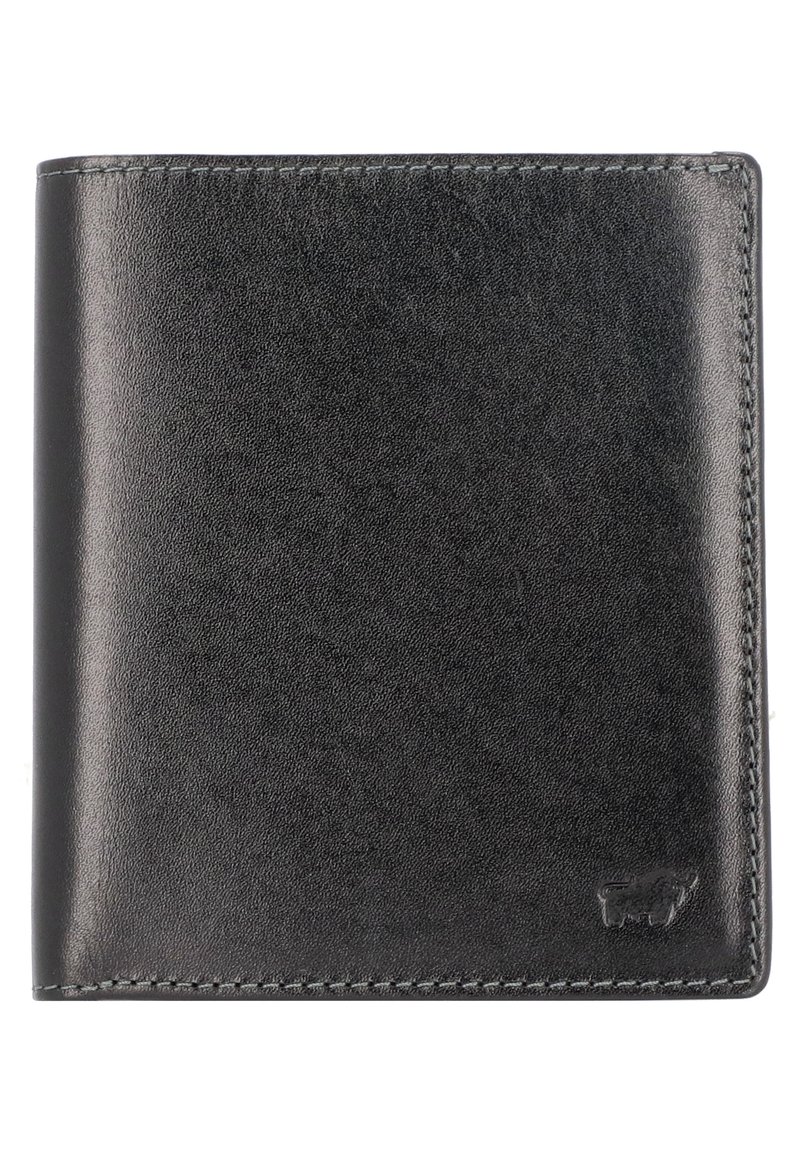 BRAUN BÜFFEL Arezzo Portafoglio In Pelle Con Protezione RFID | 8 Scomparti Carte E Monete | 9.5 X 12 X 2 Cm