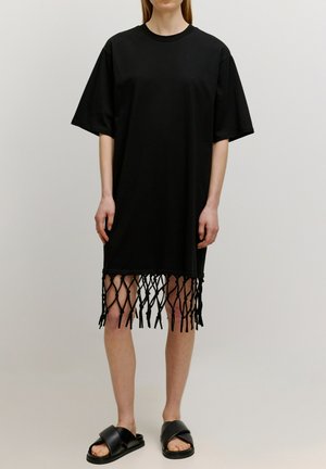 KRIS - Jerseykleid - schwarz