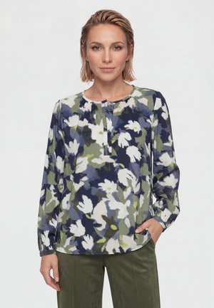 Olsen, OLSEN BLUSE - Blouse - schilf mehrfarbig