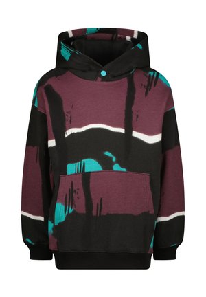 Mikina s kapucňou - deep black