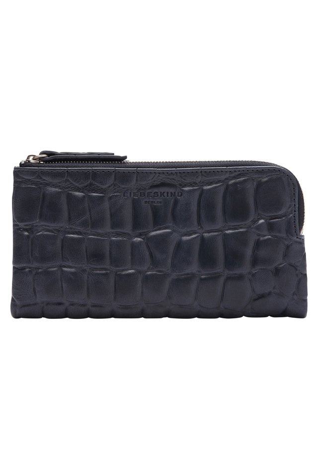 KROKO ALEX GELDBÖRSE MIT KROKOPRÄGUNG - Geldbörse - midnight sky