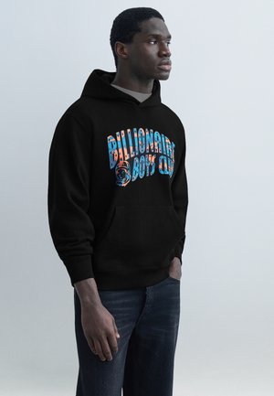 OVERLAY CAMO FILL ARCH LOGO POPOVER HOOD - Hættetrøje - black