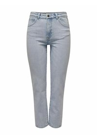 ONLY ONLSCARLETT - Traperice uskog kroja - light blue denim