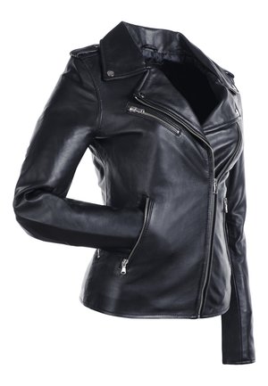 Le Temps Des Cerises LAALIA - Chaqueta de cuero - black