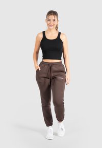 Smilodox CROP MYRANA - Top - schwarz