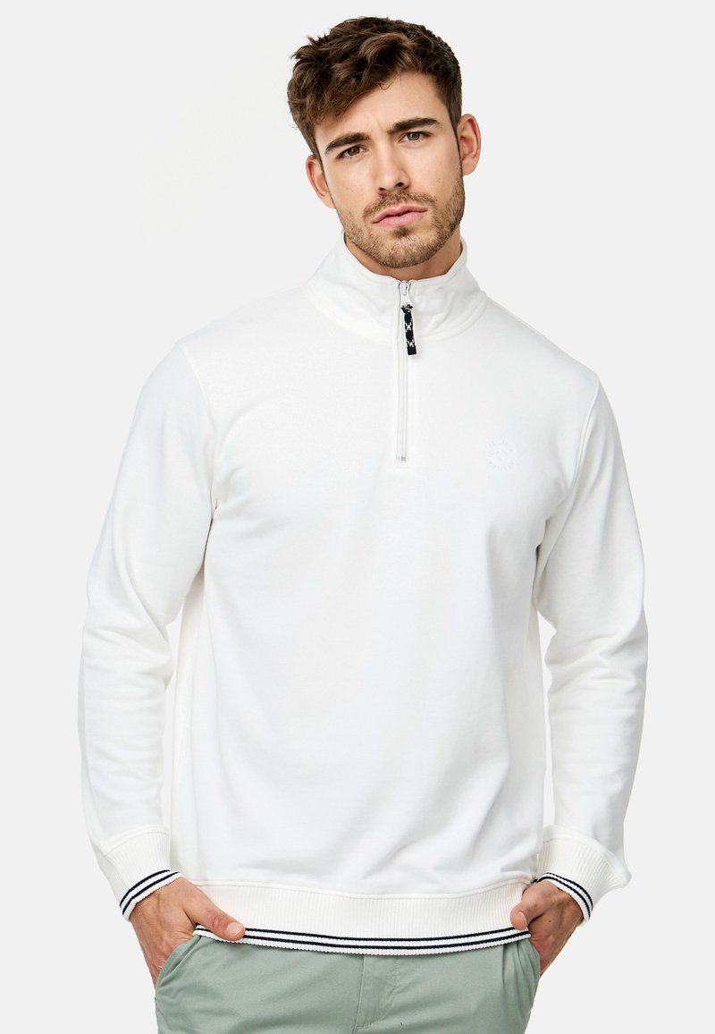 INDICODE JEANS INNATE - Sweater - offwhite