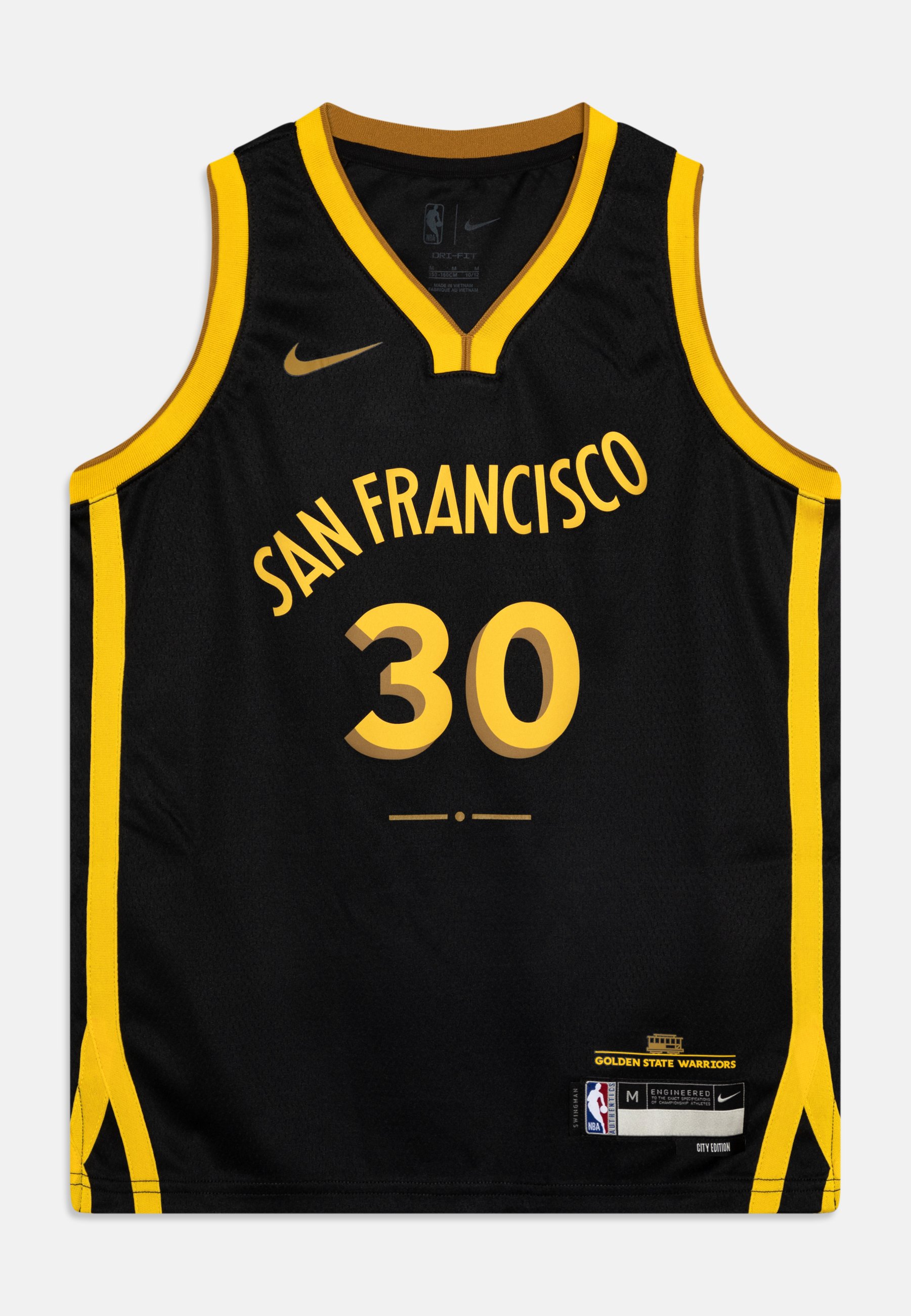 Golden State Basketball Camisetas City Edition Camiseta Negra