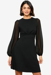 Friends Like These PETITE FIT - LONG SLEEVE - Rochie de zi - black