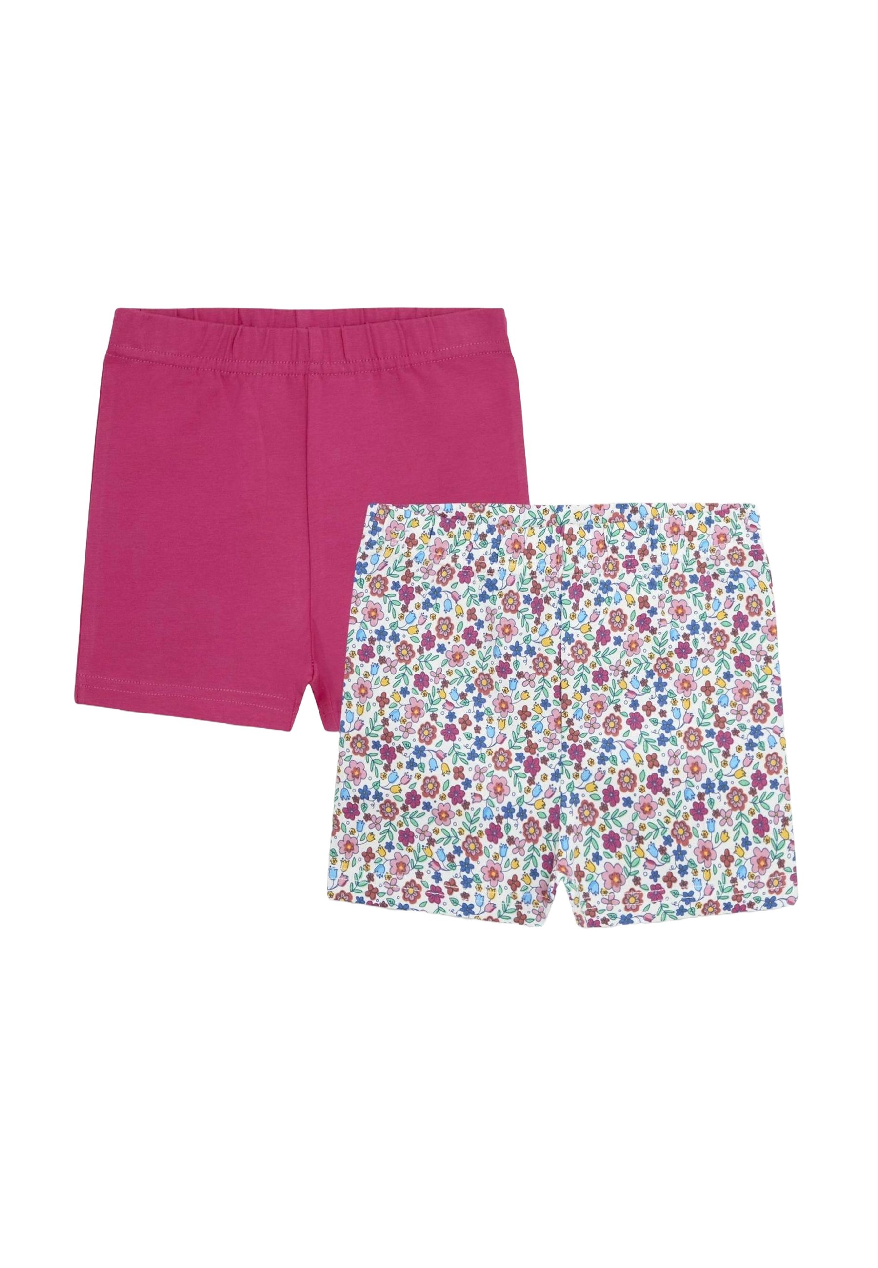 JoJo Maman Bébé REGULAR FIT PACK Shorts fuchsia pink ditsy