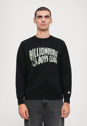 Billionaire Boys Club TRI TONE ARCH LOGO CREW NECK - Sweatshirt - black