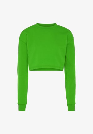 Bluză de molton - saftiges grün