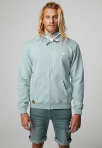 ALTONADOCK CON LOGO BORDADO Sudadera con cremallera verde