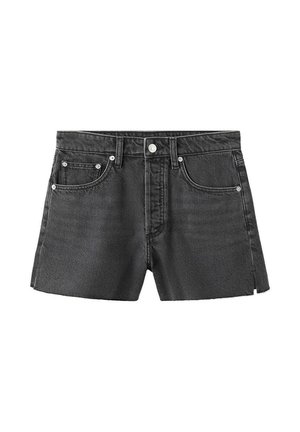 Mango, ADULT - Short en jean - black denim