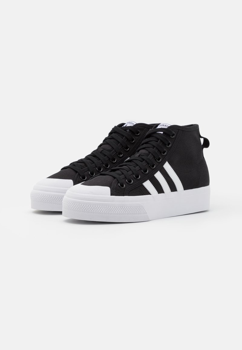 adidas gazelle silver green womens Kids adidas Originals Nizza Hi Shoes White GV7926 main image 1