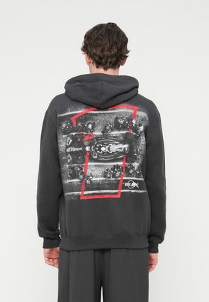 REDBULL BOXY - Φούτερ με κουκούλα - black