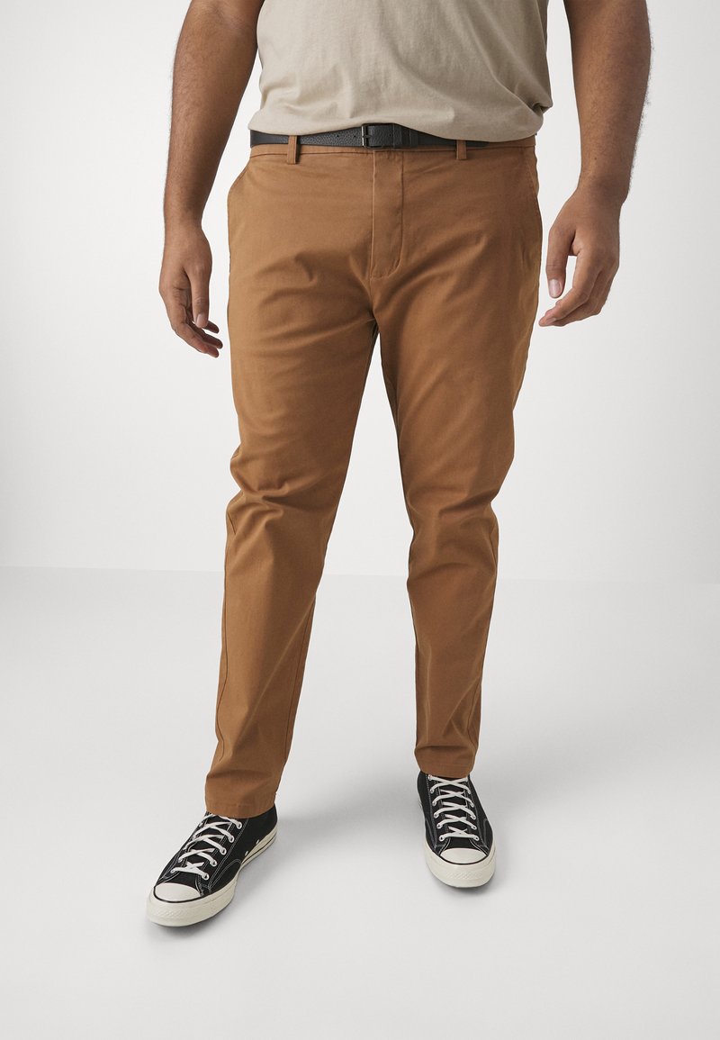 Jack's Sportswear SUPERFLEX PANTS - Chino hlače - burnt brown