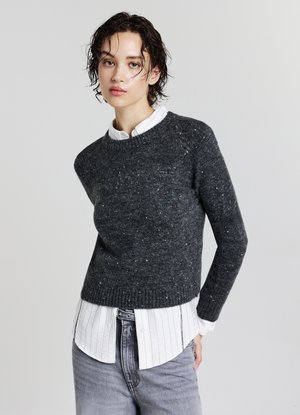 Calliope GIROCOLLO  - Pullover - var grigio scuro melange
