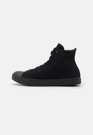 CHUCK TAYLOR ALL STAR WARM WINTER ESSENTIALS UNISEX - Magas szárú edzőcipők - black