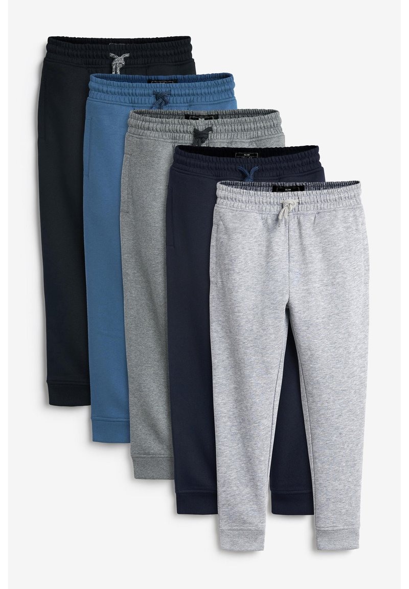 Next - 5 PACK JOGGERS  - Träningsbyxor - black, Förstora