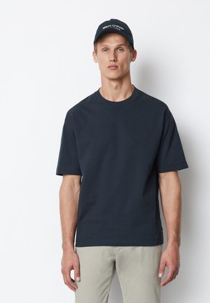 Marc O'Polo HEAVY QUALITÄT - Basic T-shirt - dark navy