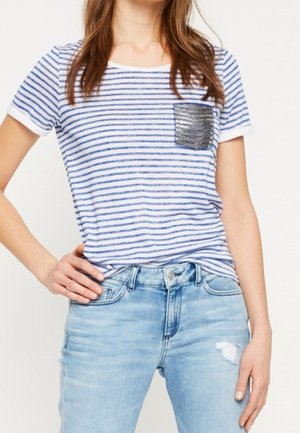 T-shirts print - blue