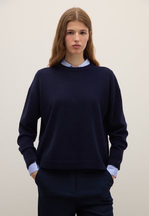 PIOMBO Trui - navy blue