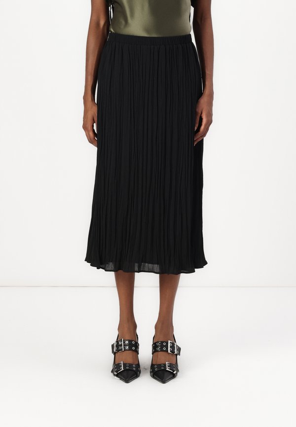 PLEATED MIDI SKIRT - Pencil skirt