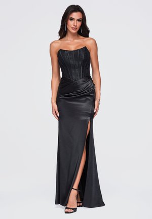 Ombre, DRESS LA-OM-DLR468 - Robe de cocktail - black
